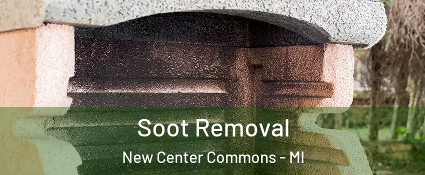 Soot Removal New Center Commons - MI