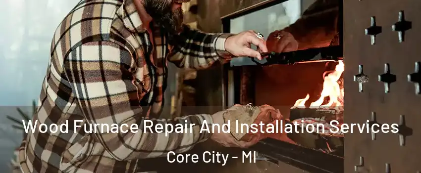 Wood Furnace Repair And Installation Services Core City - MI