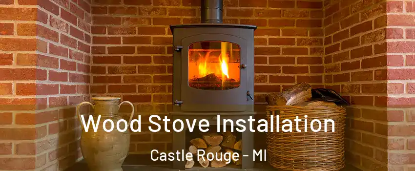 Wood Stove Installation Castle Rouge - MI