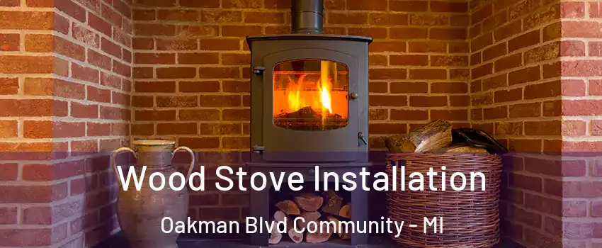 Wood Stove Installation Oakman Blvd Community - MI